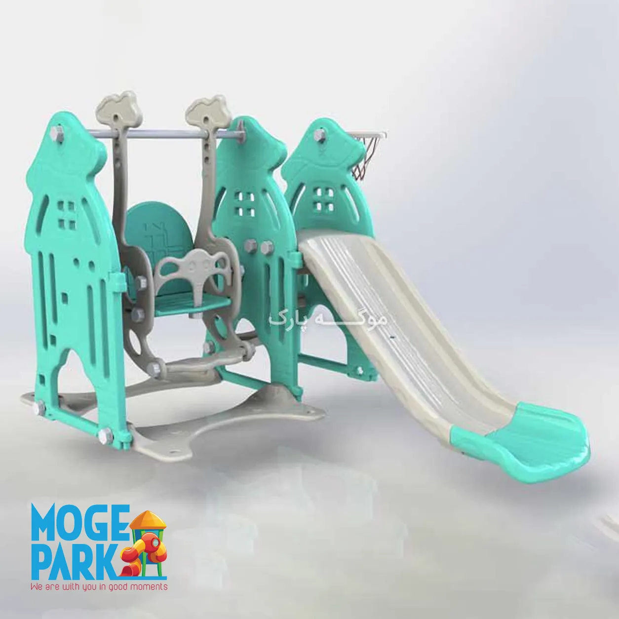 تاب و سرسره با طرح ماشروم تاب و سرسره با طرح ماشروم