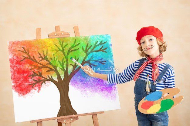 آموزش نقاشی به کودکان 7 ساله-mogepark.com